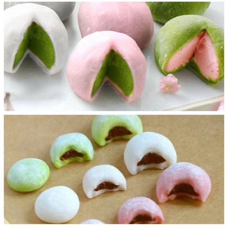 أشهى المأكولات Daifuku Mochi الصغيرة مع كريم بنكهات عديدة