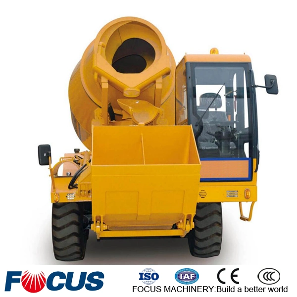 2.6m3, 4m3 Self Loading Concrete Truck Mixer