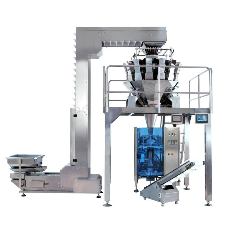 Cheap Multi-Head Combined Scale Automatic Packaging Machine Food Packaging System China Manufacturer