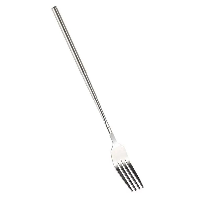 Custom Wholesale High Quality Stainless Steel Cutlery Telescoping Forks