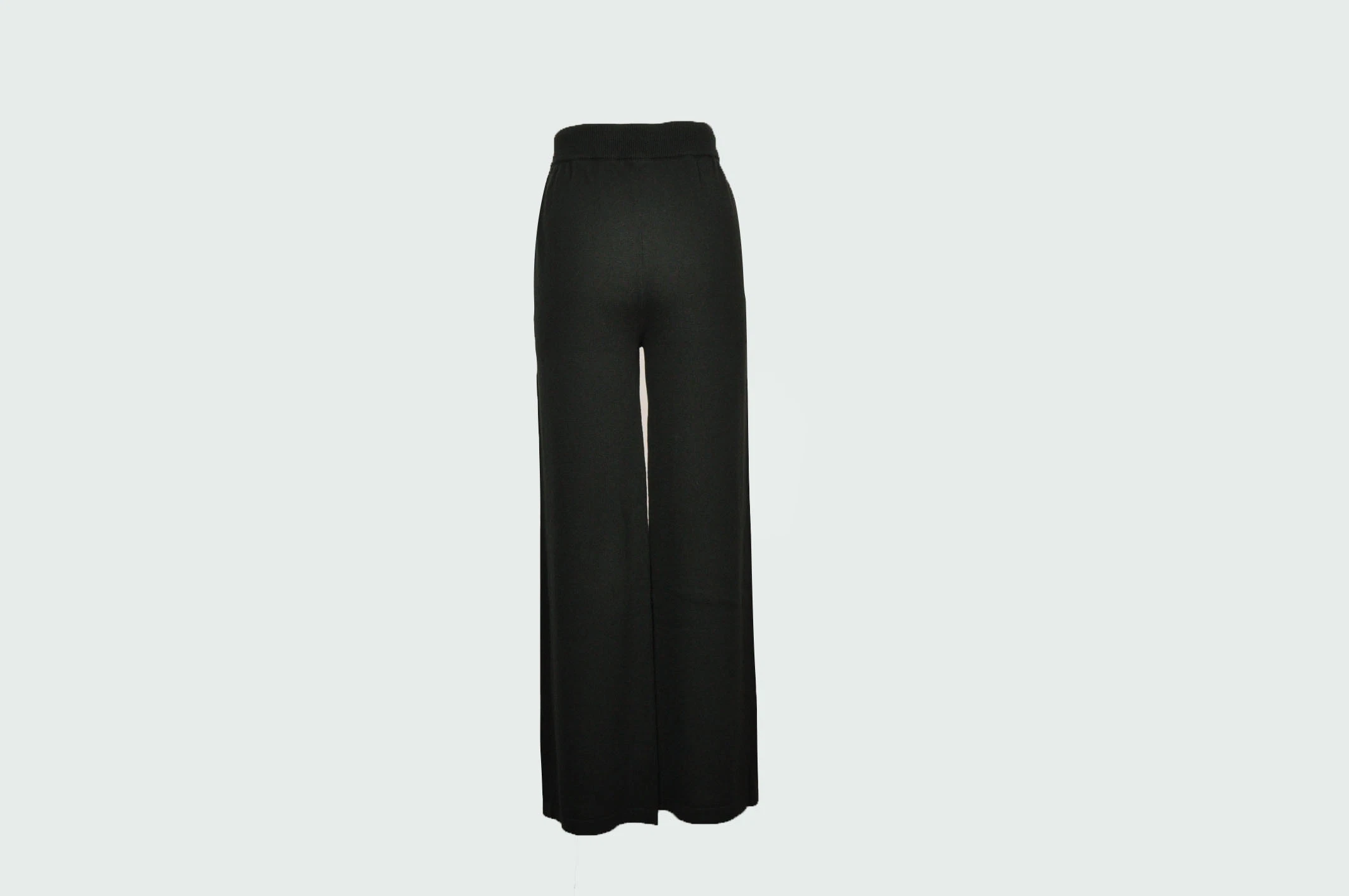 Pure Cashmere Wide Leg Knitting Pants Women's Clothes