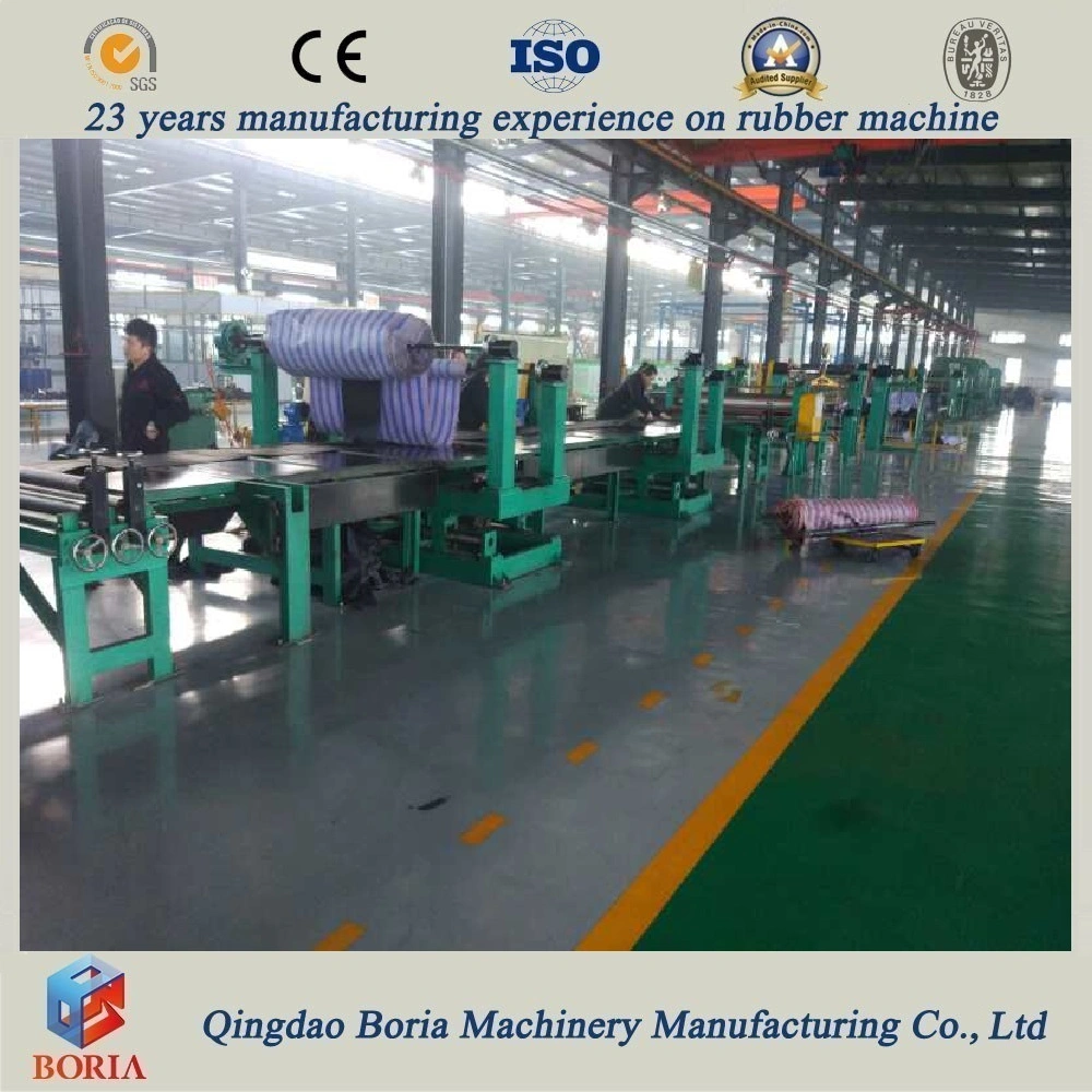 Rubber Tension Conveying Green Belt Forming Machine Conveyor Belt Building Line