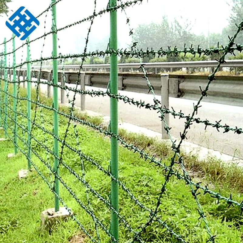 PVC Coated Single Strand Barbed Wire