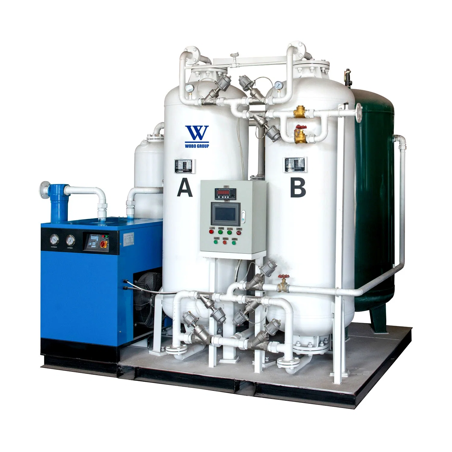 Planta de máquina de nitrógeno modular 25-70nm3/H profesional 95-99% generador PSA Planta productora de nitrógeno Gas Ahorro de Energía Equipo generadora de nitrógeno