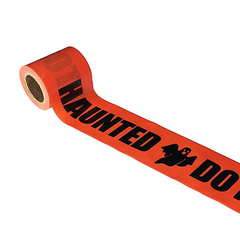 Hot Sale Factory Price Custom Barricade Detectable Marking PE Caution Warning Tape