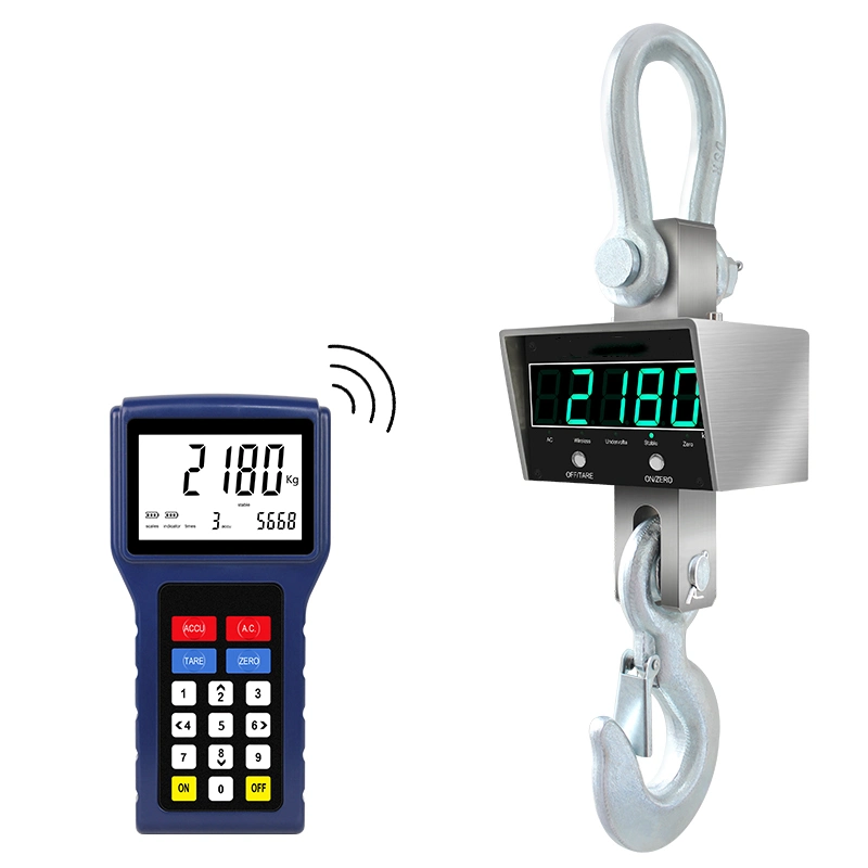 Stainless Steel 15t/20t/30t Electronic Scale with Wireless Weighing LED Indicator