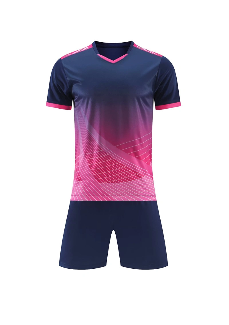 Factory Customized Digital Printed High quality/High cost performance  Two Piece Football Running Sportswear for Man