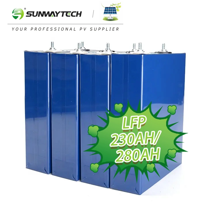 3,2V 280ah wiederaufladbarer LiFePO4 Lithium-Ionen-Phosphat-Tiefzyklus-Akku Zelle für Energiespeicherung gebrauchte Zelle Prismatische Lithium-Ionen-Batterie