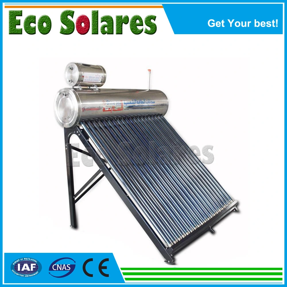 China Hersteller CE Rhos ISO SGS gute Qualität niedrige Kosten Günstigste Solar-Warmwasserbereiter mit Solar-Ersatzteile Tank Valvue Halterung Für Vakuumierrohre Der Pumpe