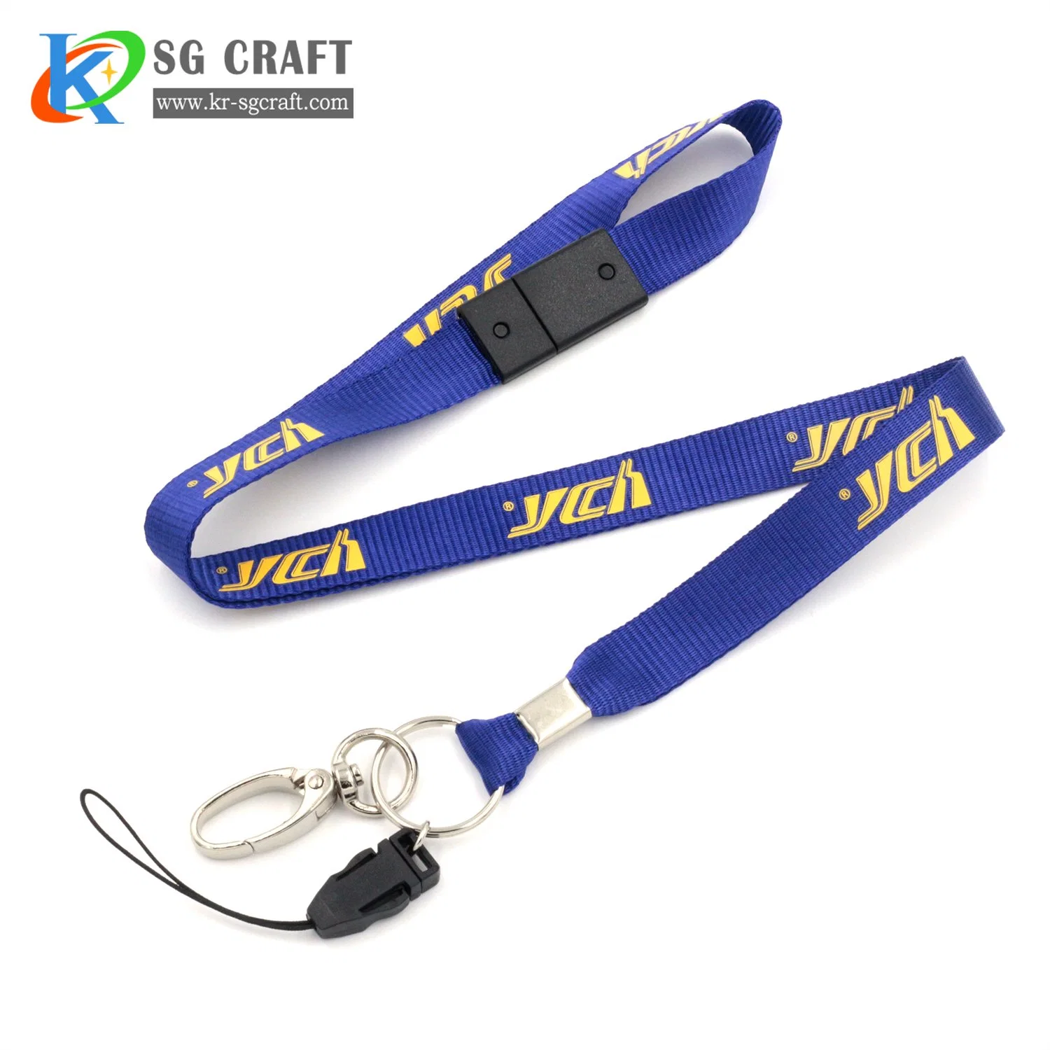 Wholesale/Supplier Factory Price Printed ID Card Holder Customized Individual Colorful Woven Nylong Heat Transfer Lanyard with High quality/High cost performance 