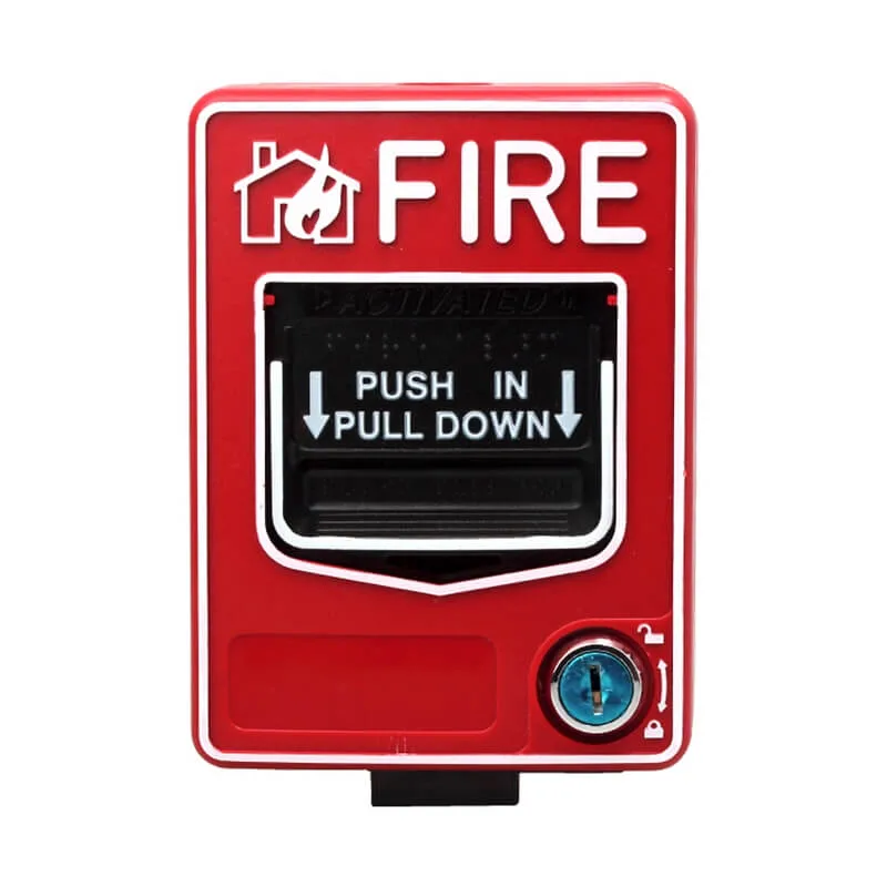 Fire Alarm Push Exit Button Emergency Key Reset Panic Button