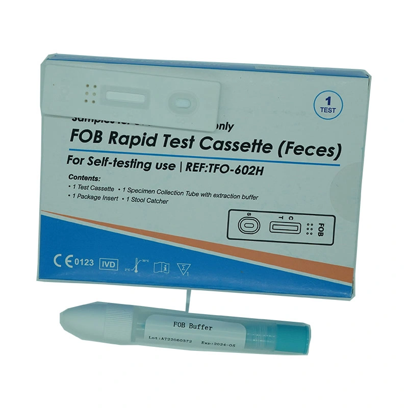 Kit de test de sang occulte dans les selles (FOBT) à usage domestique NHS