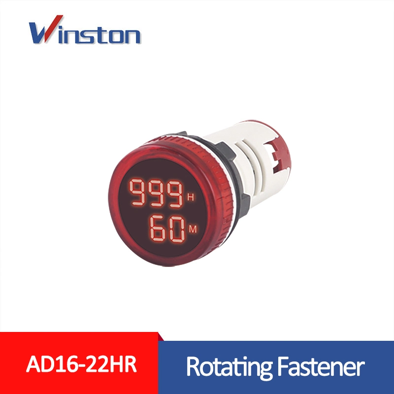 AD16-22hr 22mm 0-99h LED-Licht Digita Stunden-Anzeige Timer