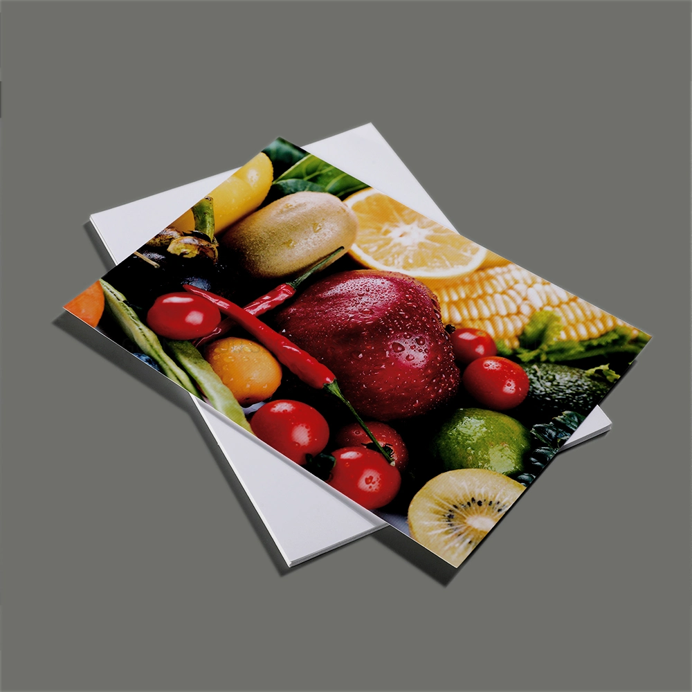 Papel fotográfico premium de alto brillo de 240GSM A4 a doble cara.