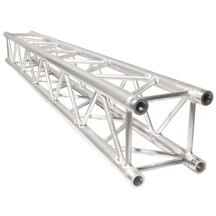 290*290mm Truss en aluminium noir pour toit avec embout carré pour éclairage.