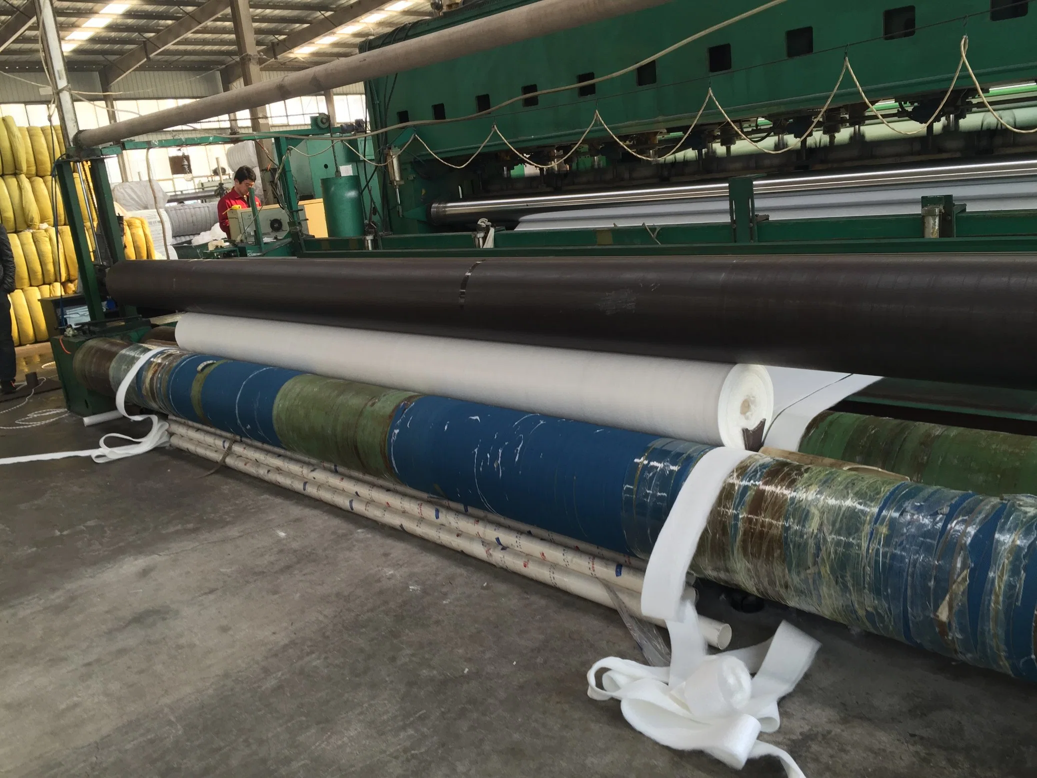 Polyester Polypropylene Nonwoven Geotextile Fiber