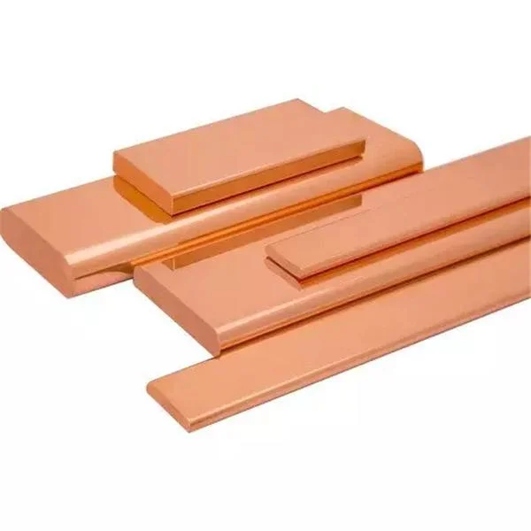 China C10200 C11000 Pure Copper Flat Round Solid Copper Bar Stange Pro Ton