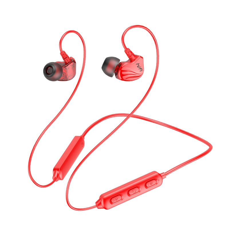 Hanging Neck Style Bluetooth Headset Wireless Sports Headset for Oppo/Xiaomi/Vivo/Huawei/Apple