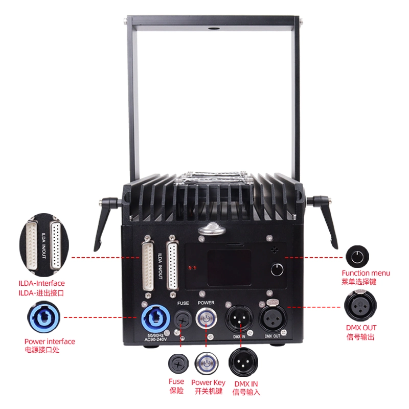 4W RGB Laser Light Show System for Stage Decoration