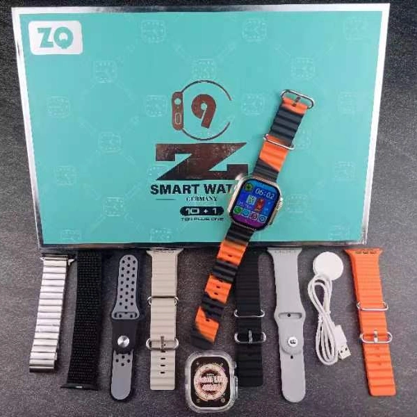 Популярные продажи Z9 10+1 экран 2.02 Большой экран Smartwatch Фитнес Прямой водонепроницаемый BT Call Smart Watch Watches Big Screen Wireless Зарядное устройство