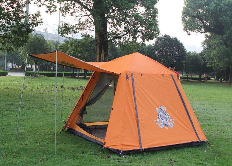 Camping Exterior de alta qualidade Máquina Automática de Disco Duplo Tenda Shell