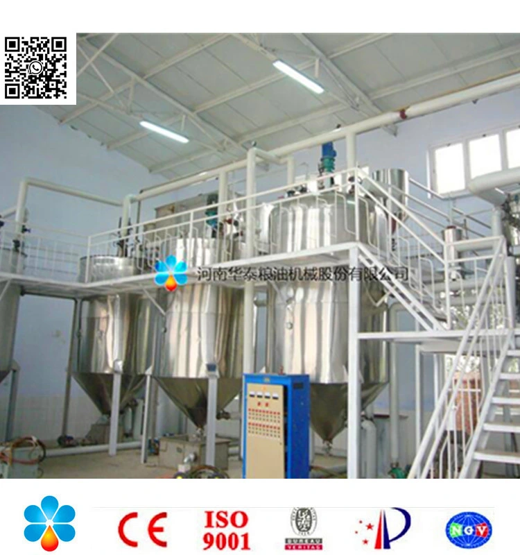 Soybean Oil Refining Machine with Factory Price for Edible and Cooking