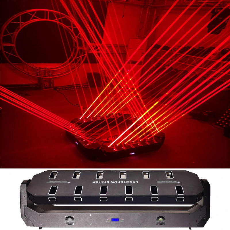 DJ Equipment 24 Eyes Red Beam Stage Laser Light Show for Event