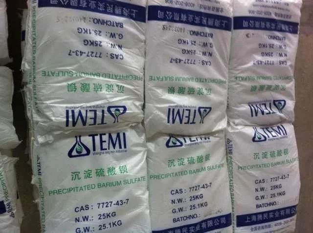 Inorganic Pigment Precipitated Barium Sulfate/Baso4 A10, High Quality