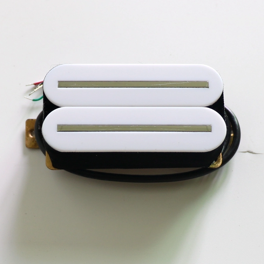 Popular White Color High Output Humbucking Guitar Pickup Double Blade OEM Guitar Parts