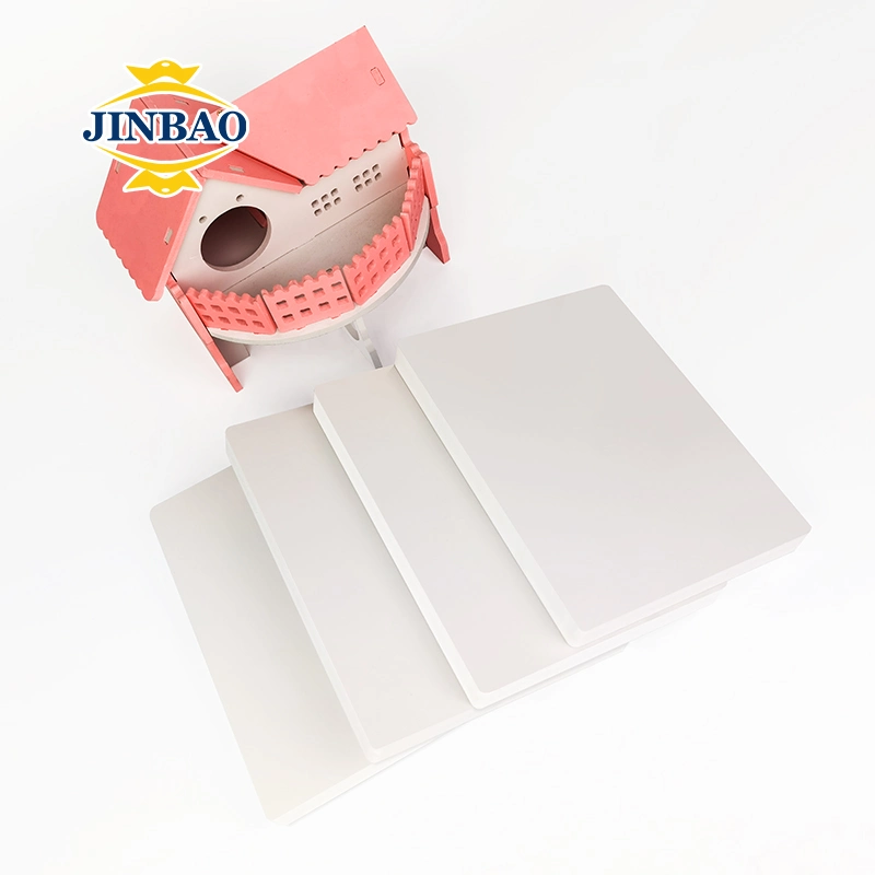 Jinbao Extruded PVC Rigid Sheet High Glossy Waterproof Hard PVC Foam Board Plastic Board