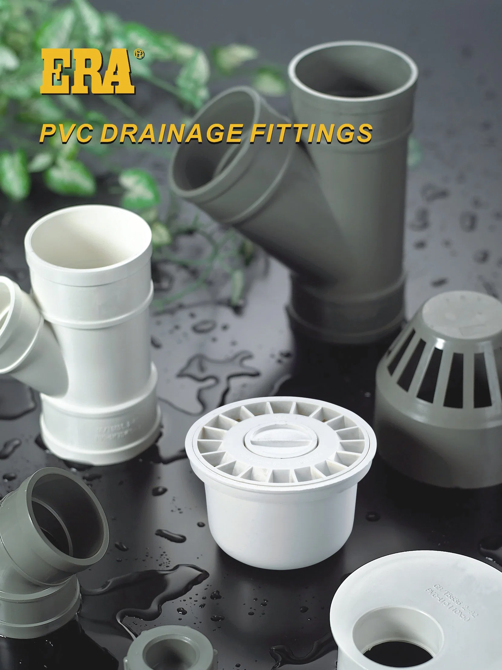 Era UPVC Drainage Fitting Gully Trap Lower Type Floor Drain for Water