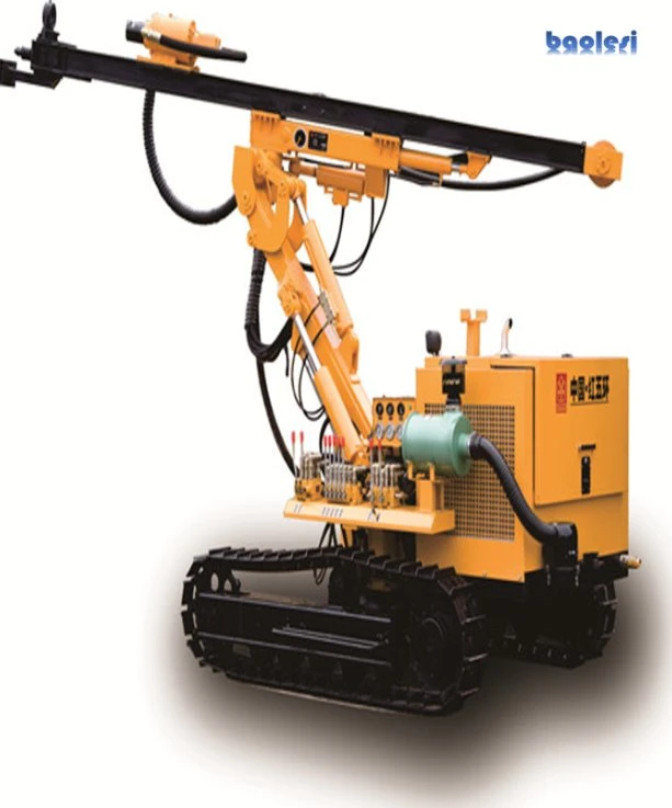 China 400m Crawler Mounted Diesel Engine Driven Borehole DTH Pneumatic Water Drilling Rig Machine Well Drilling Rig