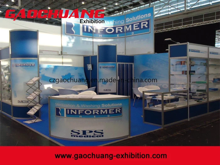 Modular Trade Fair Exhibition Show Octanorm Shell Scheme Kiosk Display Stand Booth