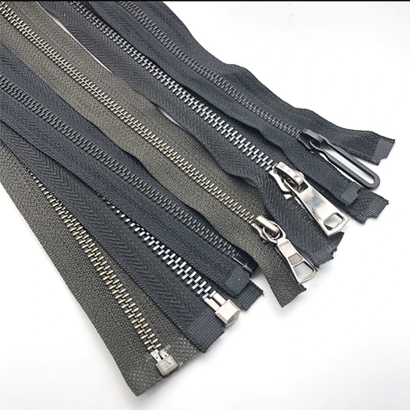 Bag Accessories #3 #5 #8 #10 Meta Material Zippers for Garments