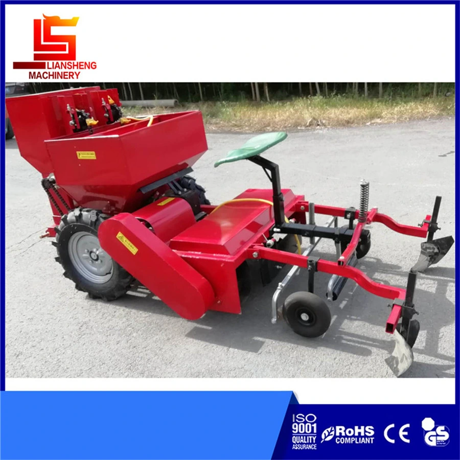 High quality/High cost performance High Efficiency Potato Planter Potato Planting with Fertilizer Mulch Film Drip Irrigation Laying Machine