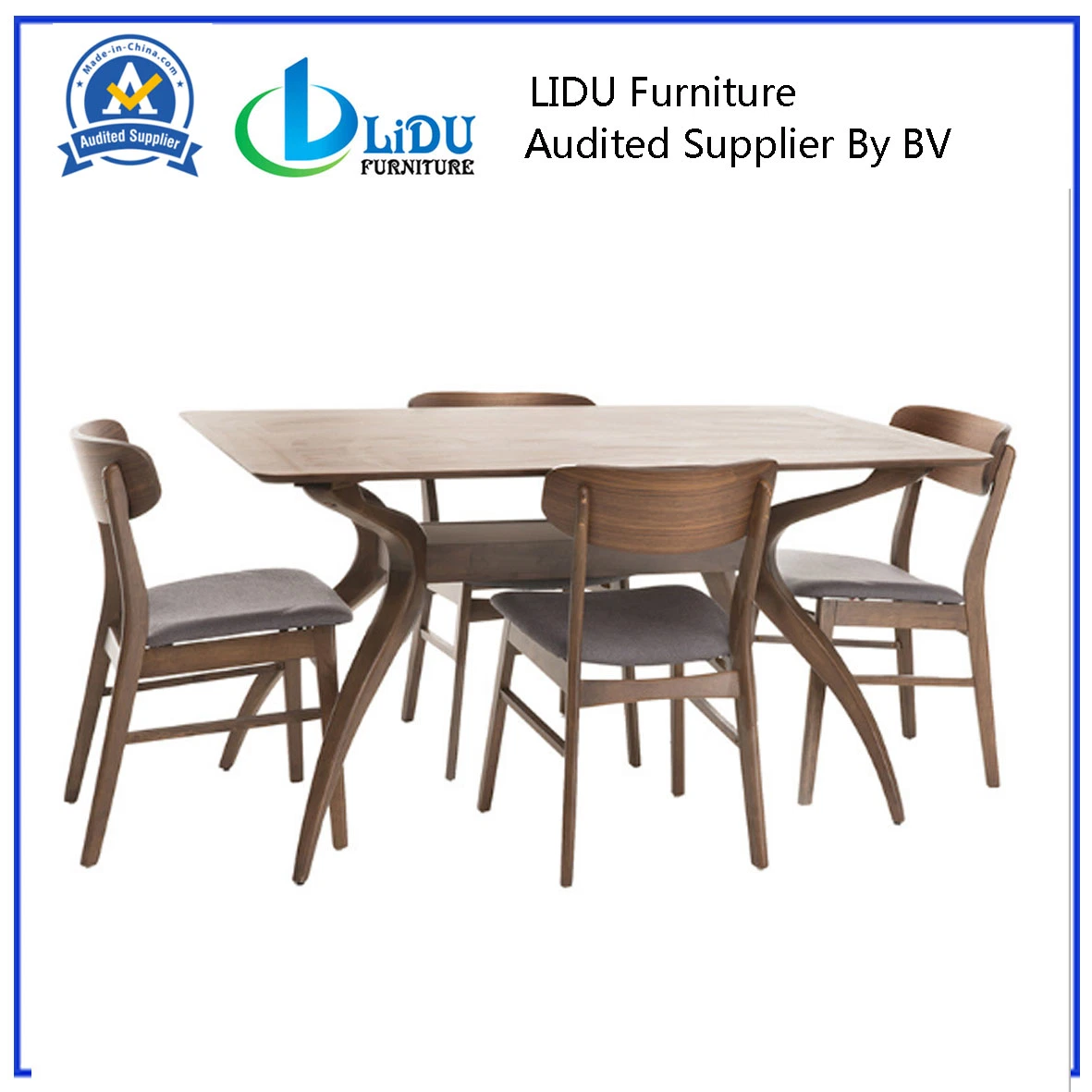 Modern Home Furniture Restaurant Wood Dining Table/Dining Room Set