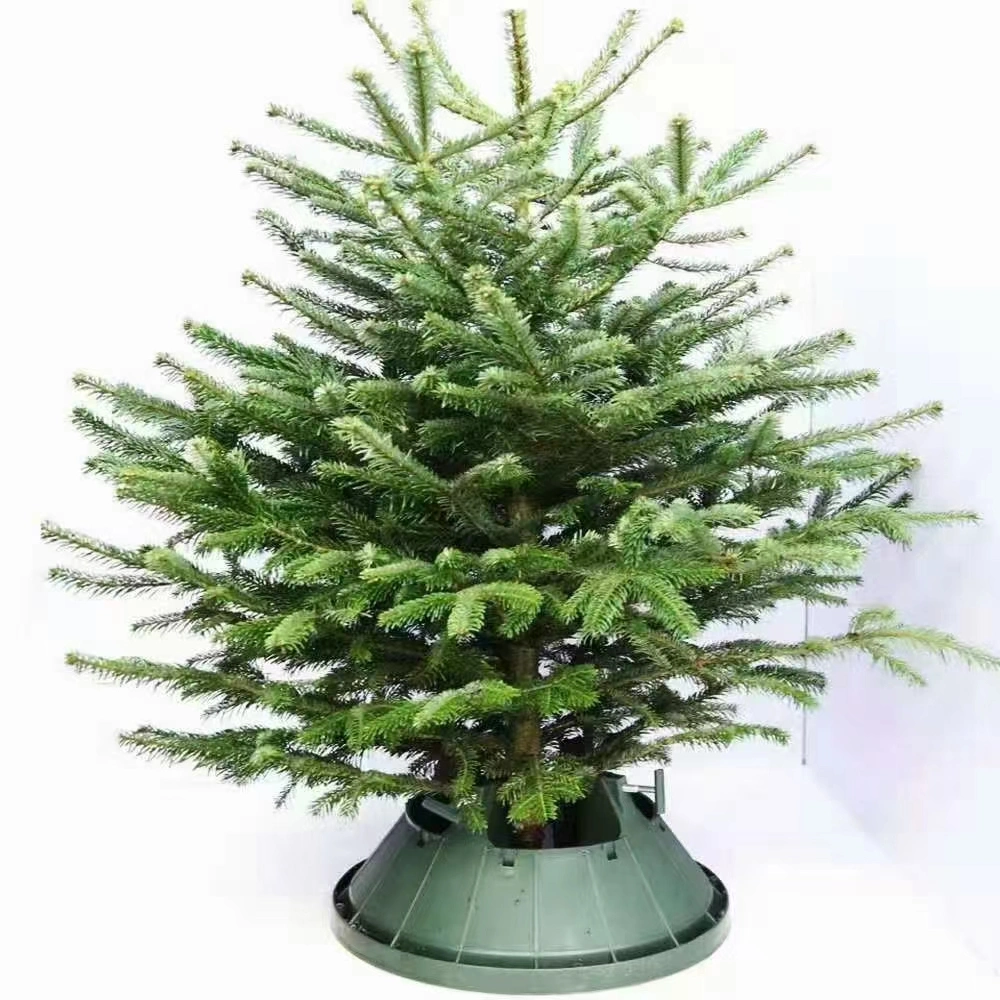 Adorno duradero de plástico Universal con disco de árbol de Navidad