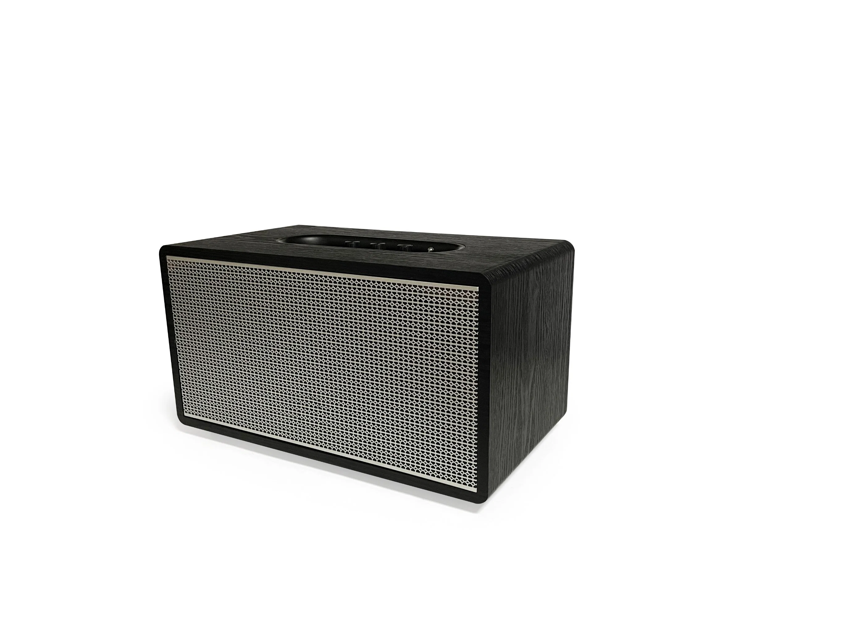 High quality/High cost performance Wooden 80W Bluetooth Speaker Wireless Powerful Bass Party Box