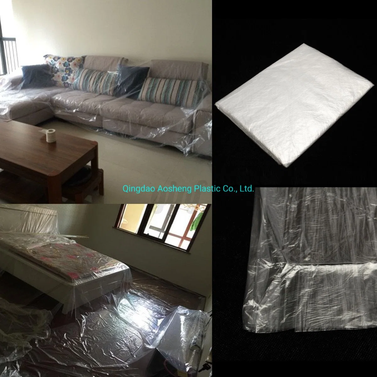 All Purpose Clear Building Materials Overspray Shield