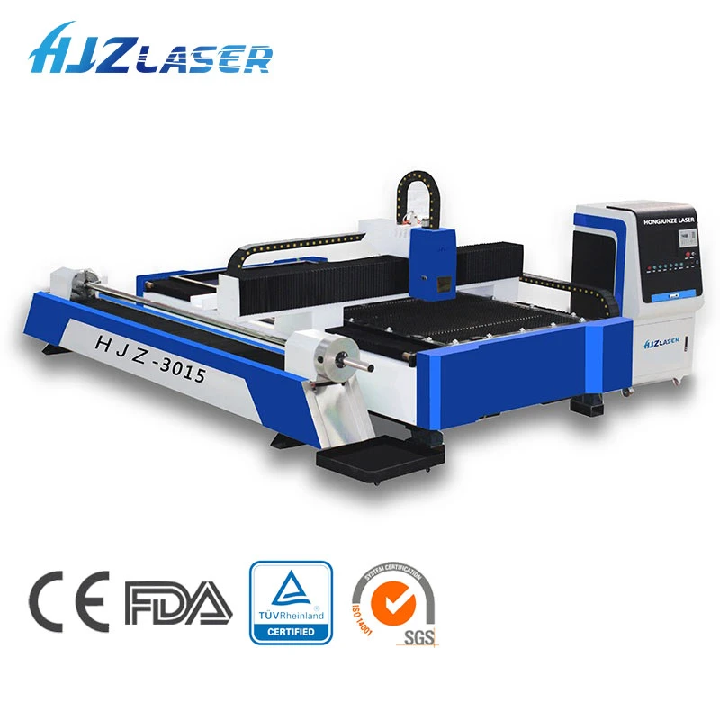 Cortador a laser CNC de 1000 W e 2000 W com cortador a laser e tubo metálico E placa Cortadora Laser Cutting Machine