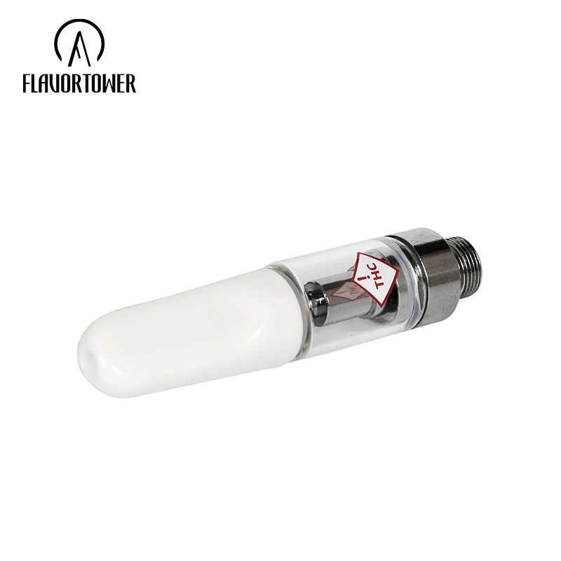 510 حز خرطوشة Skk243 ضغط في زيت Atomizer السميك سعة 0.5 مل كوب فارغ سعة 1.0 مل، لون قابل للاستخدام مرة واحدة، كرز بخزف الأبخرة