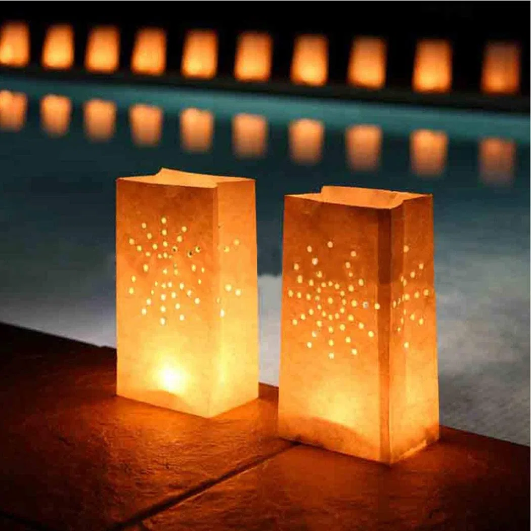 Tealight Paper Lantern Candle Bag Holder for Party Wedding Decoration