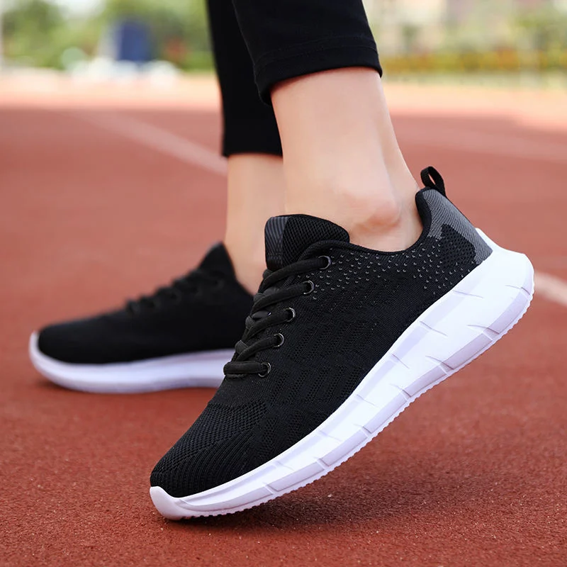 Private Label Women Shoes Custom Logo Light Weight Running Sport Sneakers