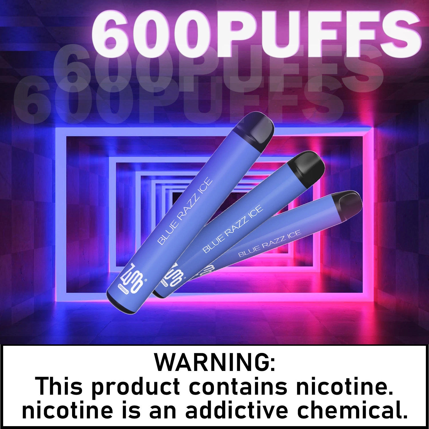 Günstige Großhandelspreis 600 Puffs Einweg Vape Factory Original Design Ecigarette