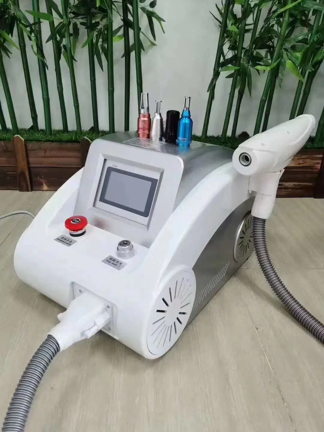 Professional Q Switch Nd YAG láser peeling carbono removedor de tatuaje equipo