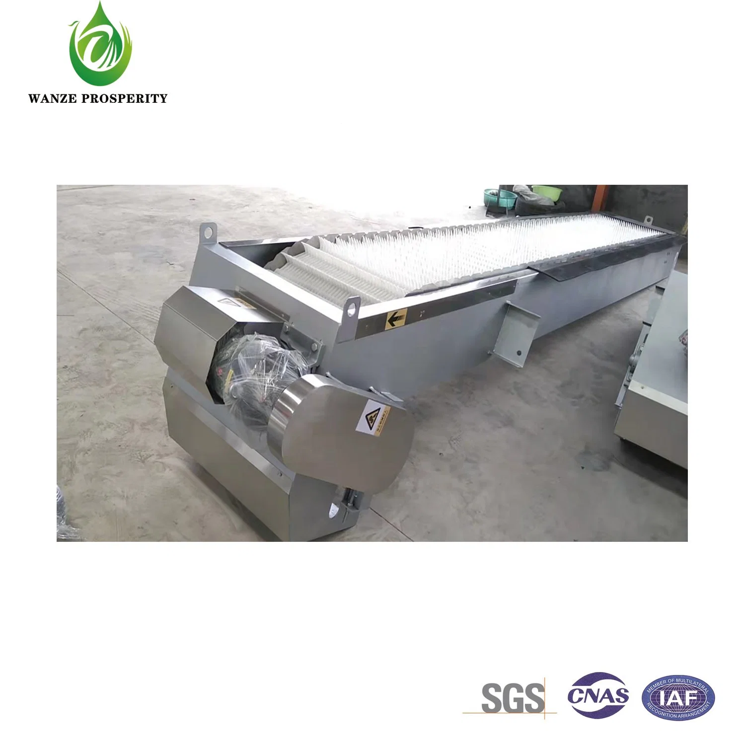 Separation Equipment for Solid-Liquid Objects in Textile Industry Wastewater