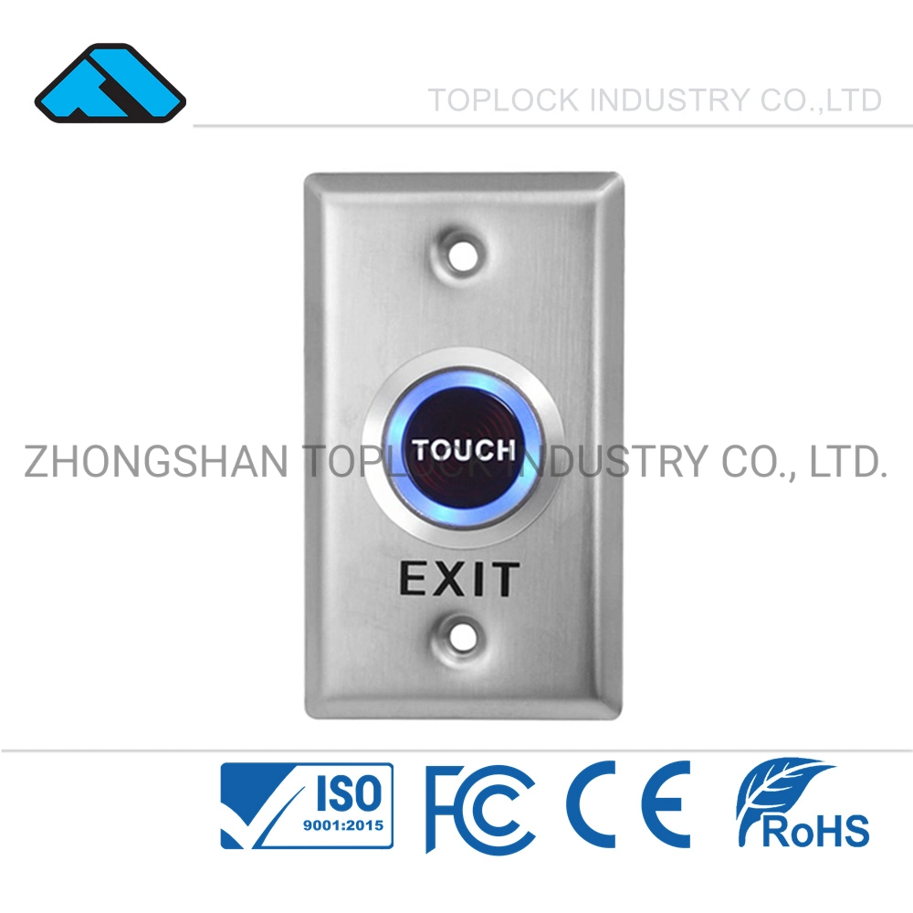 Electrical Touch Push Button Switch Access Control System Door Release Exit