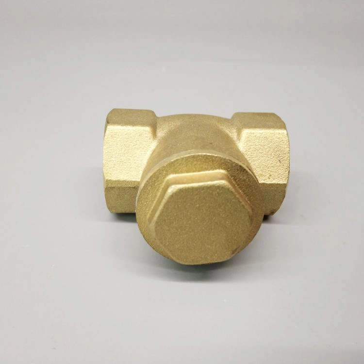 Brass Horizontal Non-Return Check Valve for Water Supply Pipe System