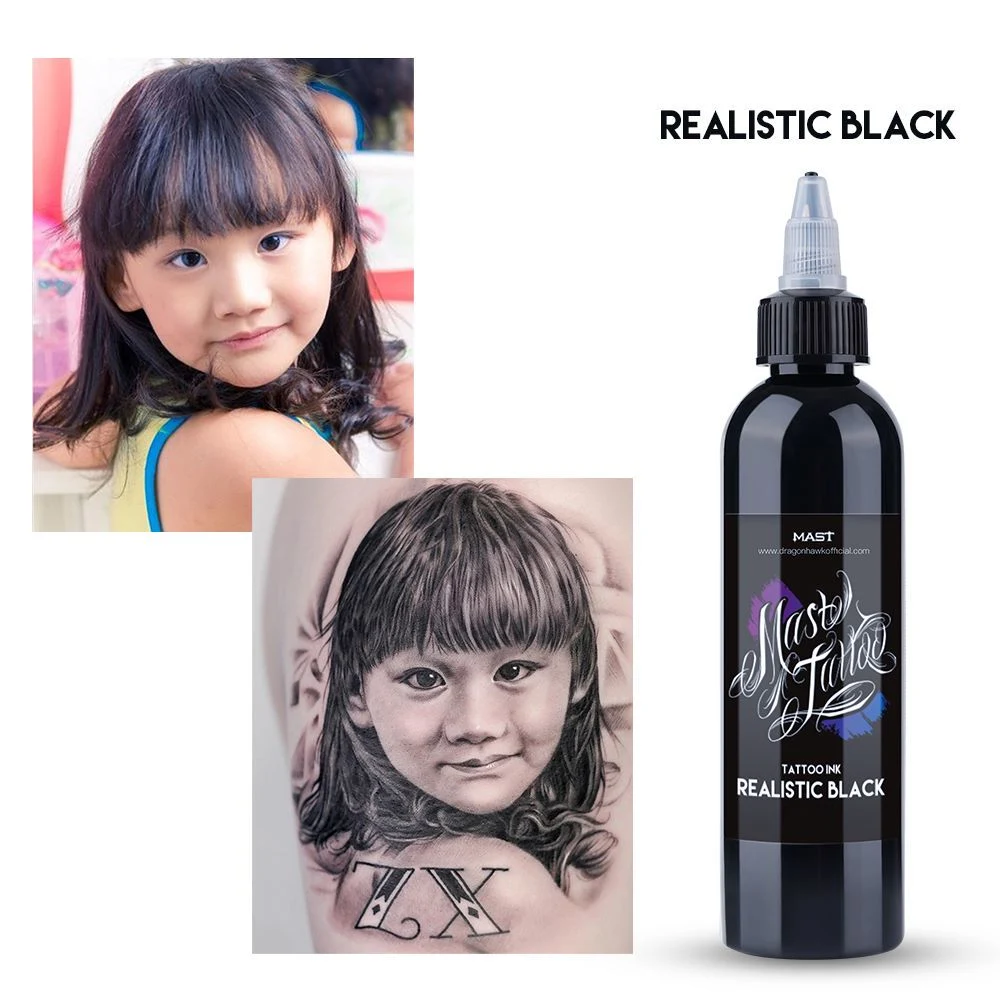 Mast High quality/High cost performance  Tattoo Ink Black Triple Black Oriental Black 0.5oz Wholesale/Supplier