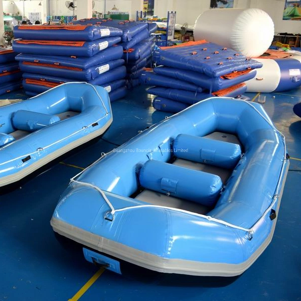 Barco de rescate inflable Anti-UV de alta calidad Barco de Rafting para la venta